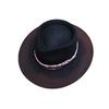 Pure Wool Top Hat Retro Old-Fashioned Webbing Decorative Wool Top Hat