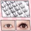 Forest Elf Series Large Capacity Eyelash Book Manga False Eyelashes Natural Long Curled Thin Fluffy Stem Segmented False Eyelash