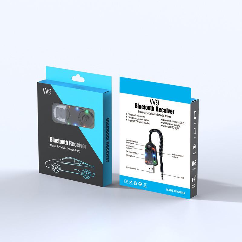Bluetooth 5.3 FM Transmitter & Receiver: Car MP3 Audio Adapter & Wireless Speaker
