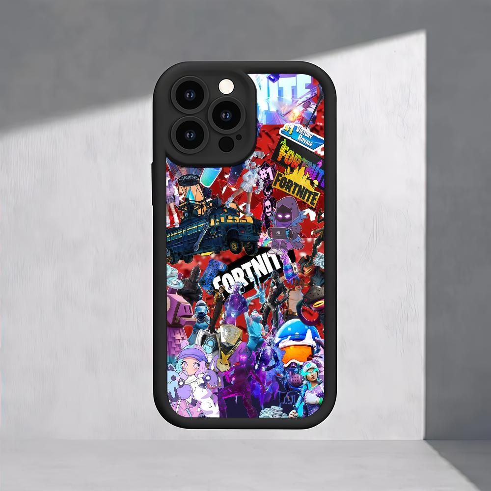 

F-Fortnite Game phone case For Samsung Galaxy S25 S24 S23 S22 A54 A35 A15 Ultra Plus Fe Skin-Friendly Silicone Shell Samsung A13 5G