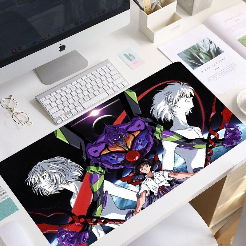Mouse Pad Evangelion Logo Computer Laptop Anime Keyboard Mouse Mat Large Mouse Pad Gamer Mouse Pad Keyboard Laptop Mouse Pad Mat