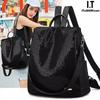 Sequined Backpack Women 2025 New Anti-theft Schoolbag Women Korean Version Travel Backpack Women Large Capacity