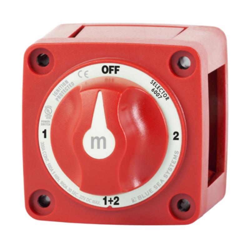2/3/4-Position M-Serie Schalter Trennschalter Einzel-Doppel Ein/Aus Marine 12-48V 300A Schalter