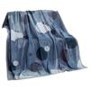 MENGJIE Lake Baikal Flannel Blanket