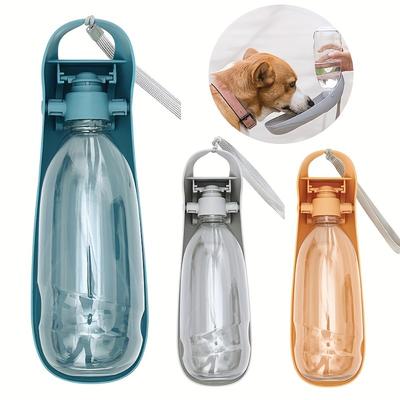 Portable Pet Water Bottle Foldable Dog Water Dispenser Feeder Bowls Leak Proof Dog Travel Water Bottle For Dogs Walking Hiking