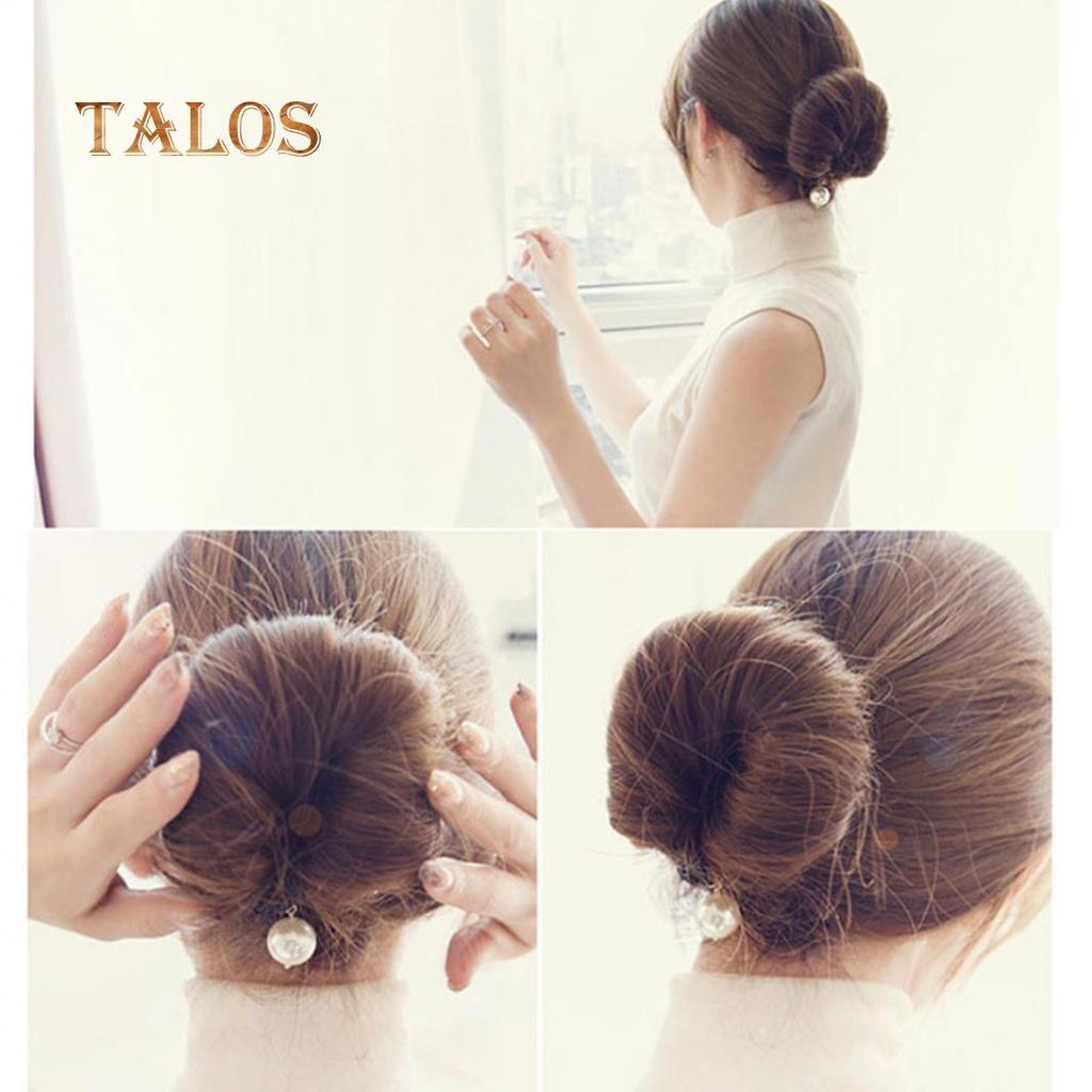 Magic Sponge Hair Clip Foam Donut Hair Styling Bun Curler Tool Maker Ring Twist Hairs Trinket