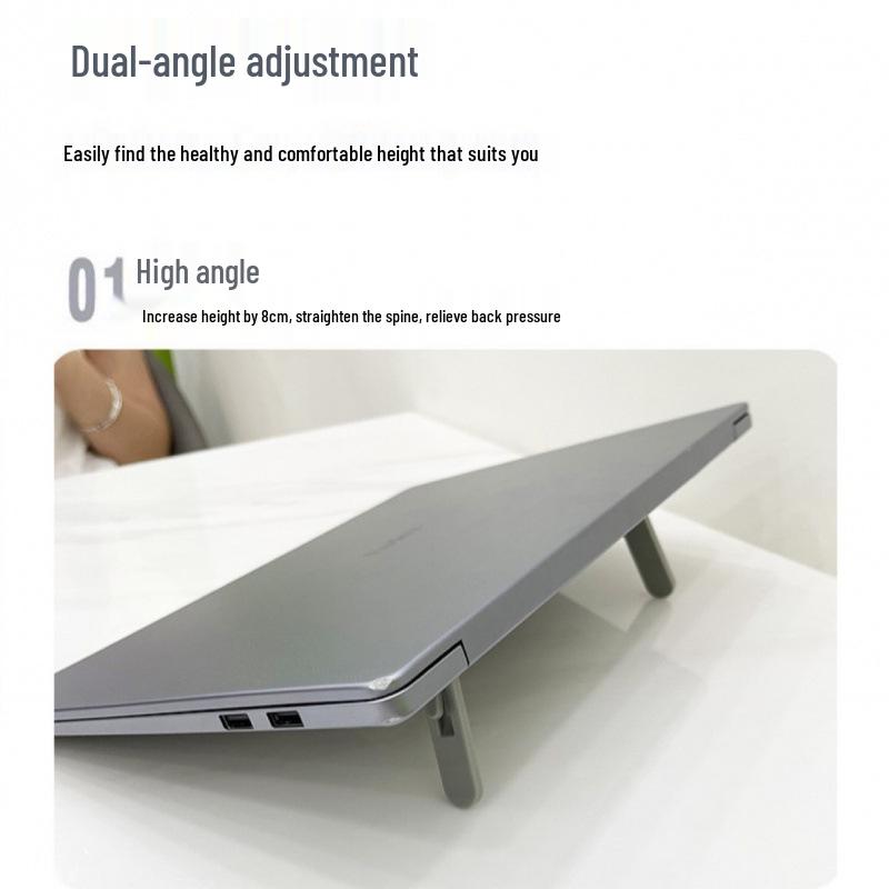 Foldable Adjustable Laptop & Tablet Stand with Two Heights