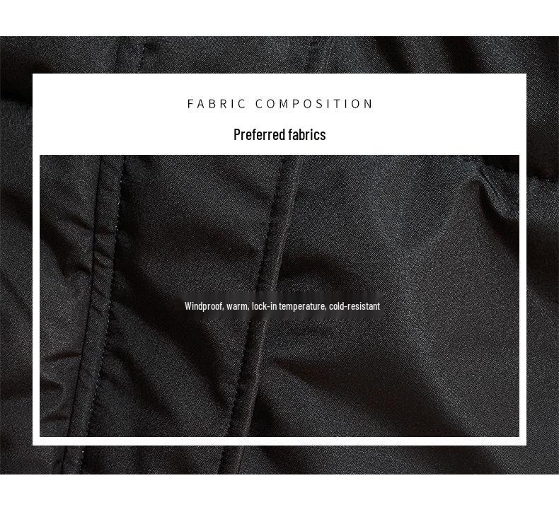 Women's 2024 Korean-Style Black Down Cotton Jacket - Winter Loose Fit, Trendy & Thickened for Students.