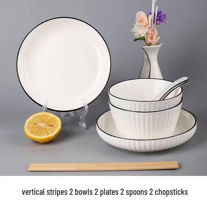 Japanese Style Enamel Bowl and Dish Set