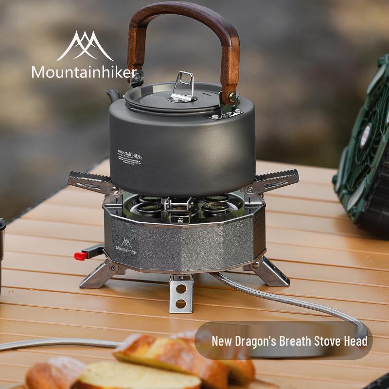 Shan Zhi Ke Foldable Dragon's Breath Portable Gas Camping Stove Head for Tea Brewing