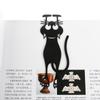 1Pc Lesezeichen Schwarze Katze Bücherregal Kreatives Geschenk Lesezeichen Für Buchpapier