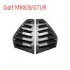 Car Rear Side Vent Quarter Window Louver Shutter Cover Trim Compatible With Golf Mk4/5/6/7/8//R Louver Cover