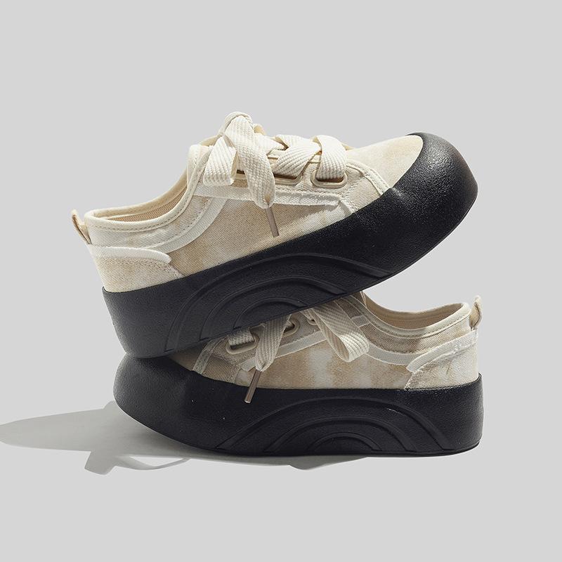 Belle 22 летние новые на платформе кеды на плоской подошве ins модные дышащие повседневные 35