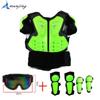 Bambino Bambini Motocross Moto Protezione Corpo Gilet Armatura ATV Moto da Cross Fuoristrada Tute Protezione Gilet da Corsa Abbigliamento Sportivo