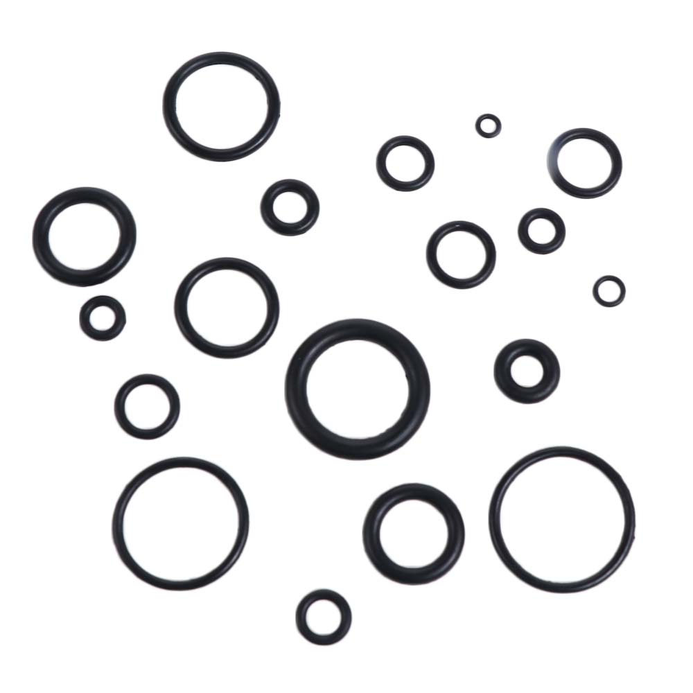 225Pcs Elasticity O-Ring Sealing Kit Oil Resistant Sealing Elastic Band Automotive Plumbing
