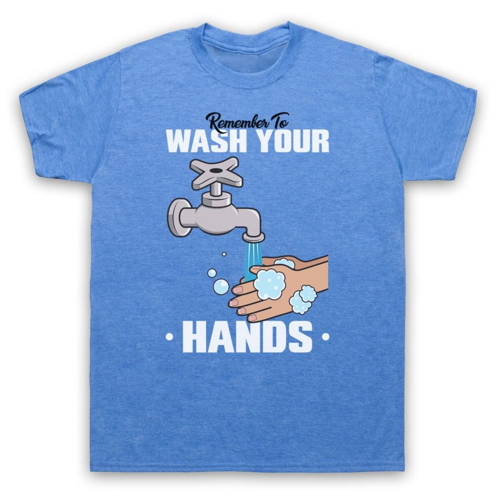 

Remember To Wash Your Hands Public Announcement Corona Mens And Womens T-Shirt M