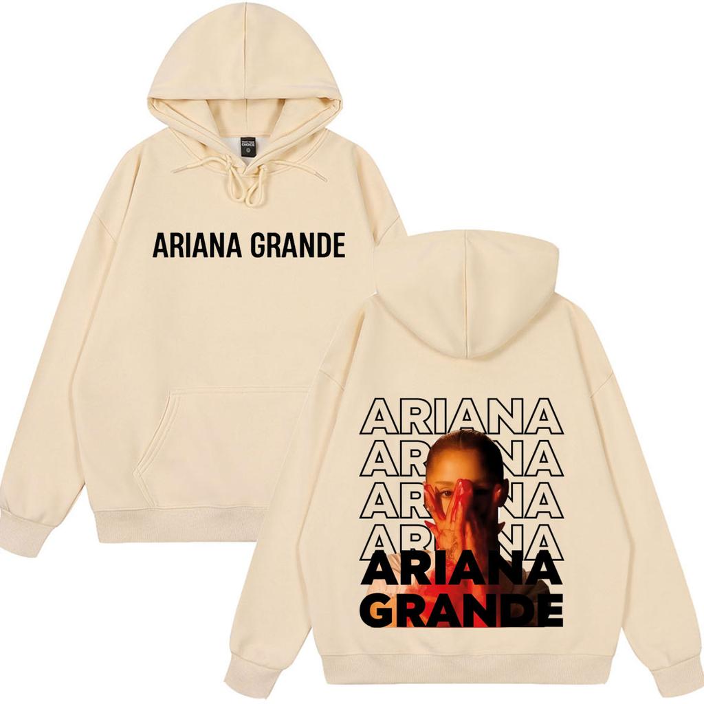 Ariana Grande The Eternal Sunshine Tour Graphic Hoodie Unisex Fashion Sweatshirts Long-sleeved Loose Casual Vintage Pullover
