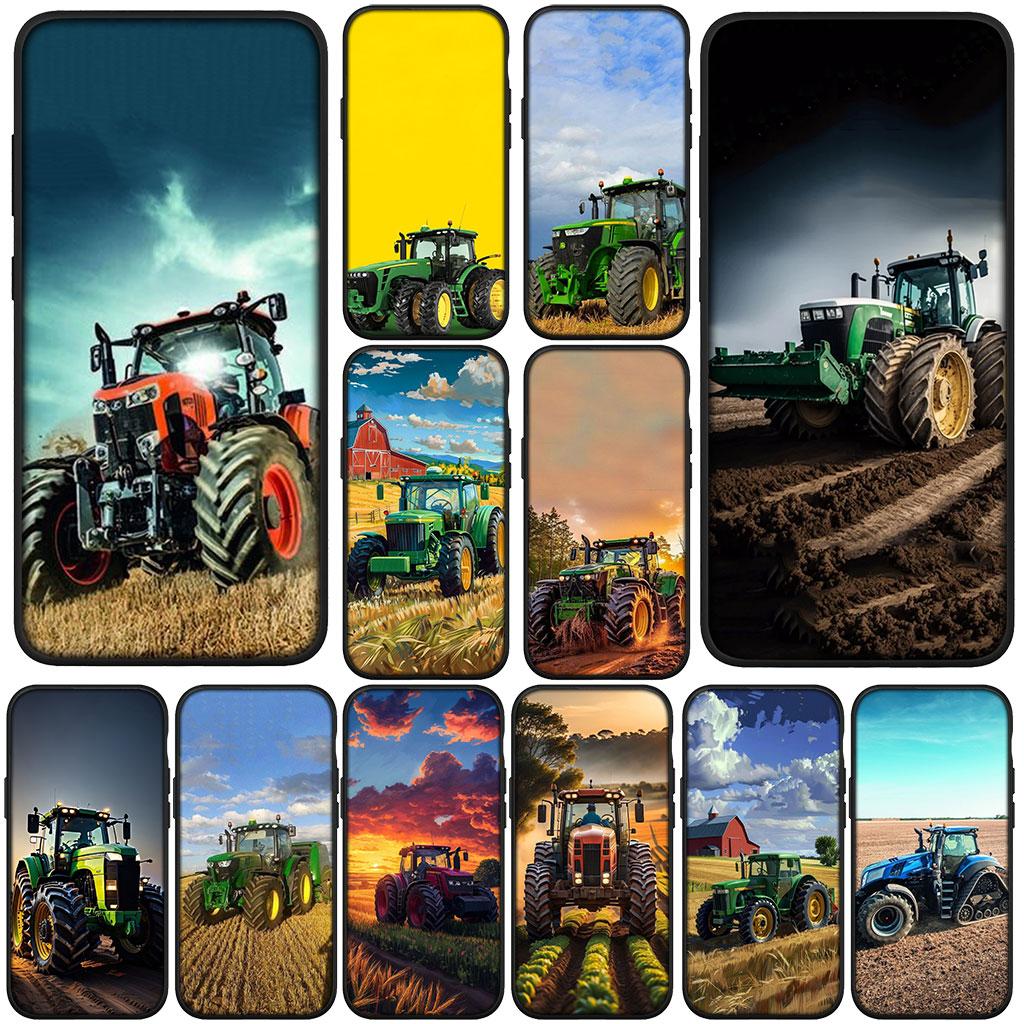 Cover for Xiaomi Poco C71 C65 C61 X7 X6 X5 M6 M7 F6 F7 F8 Ultra Pro C75 Casing Phone Case Farm Vehicle Tractor Field
