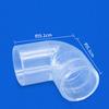 2024 New Transparent Duckbill Mouth Nozzle For Water Pipe Circulation System Fish Tank Aquarium Accessories