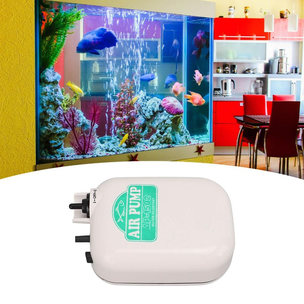 Battery Powered Oxygen Aquarium Air Pump with Bubble Stone Fish Tank Aerator  Outdoor Fishing