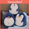Cute And Adorable Penguin Plush Toy Pillow Blanket For Wholesale
