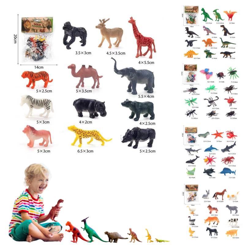 High-quality Pvc Dinosaur Toys Realistic Jurassic Creatures For Children