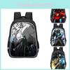 Skibidi Toilet Student Backpack Large Dual-layer Polyester Stylish School Bag Trendy Design