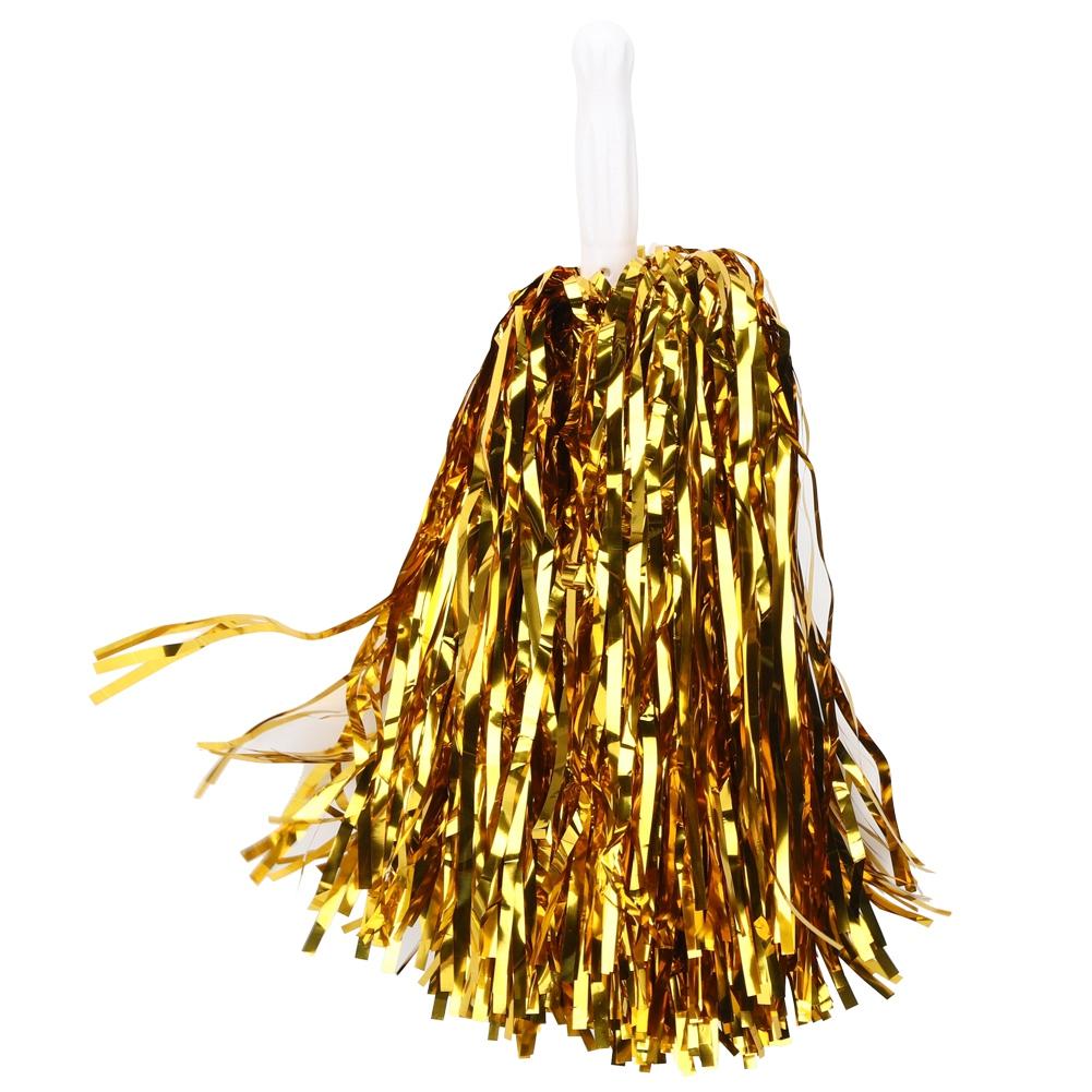 6PCS Cheerlding Poms Flower   for Sport Competition Foot  Basket  Match