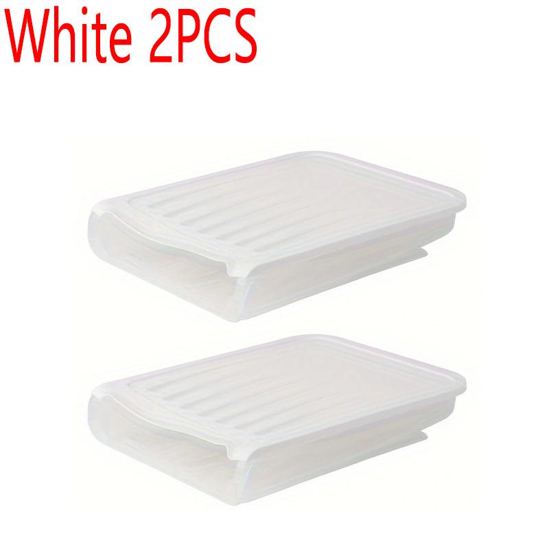 Automatic Rolling Egg Box Transparent Egg Dispenser for Fridge Fresh-Keeping Box Egg Basket Storage Containers Kitchen Organizer