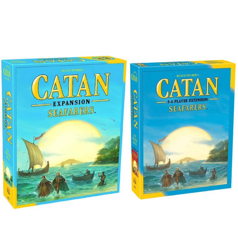 Engaging English Edition Catan Island Board Game 5th Edition 5-6 Player Expansion Party Cards