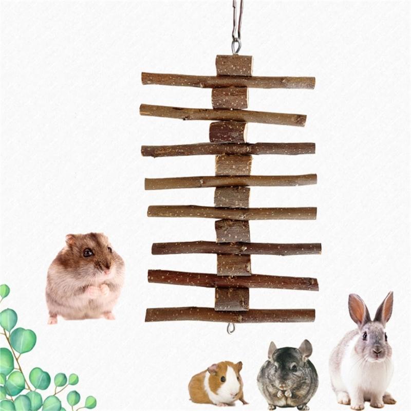 Rodents Grinding Snacks Rabbit Chew Training Supplies Natural Rod Molar Toy for Pet Hamster Tearing Grinding