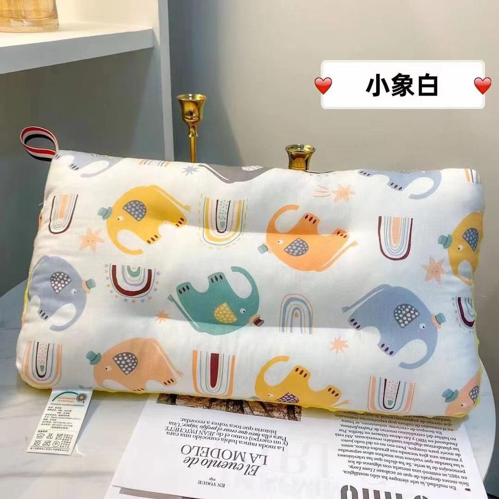 Cotton Cartoon Children's Pillow Core Soothing Beanie Pillow Removable Washable Kindergarten Children Adult Pillow