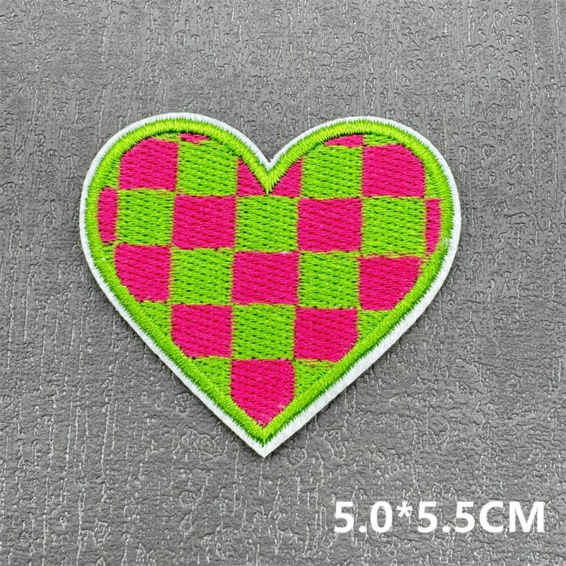 Cute Cartoon Small Embroidery Patches For Clothing Candycherry Patch Iron On Patches On Clothes Fusible Patch Stickers Badges