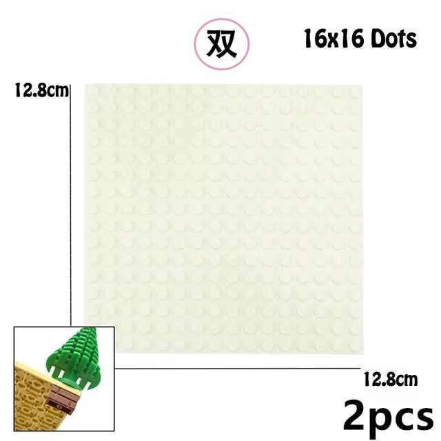 Double-sided 32x16 32x32 Dots Base Plate Classic Small Bricks Baseplates Building Blocks Compatible brand Construction kids toys