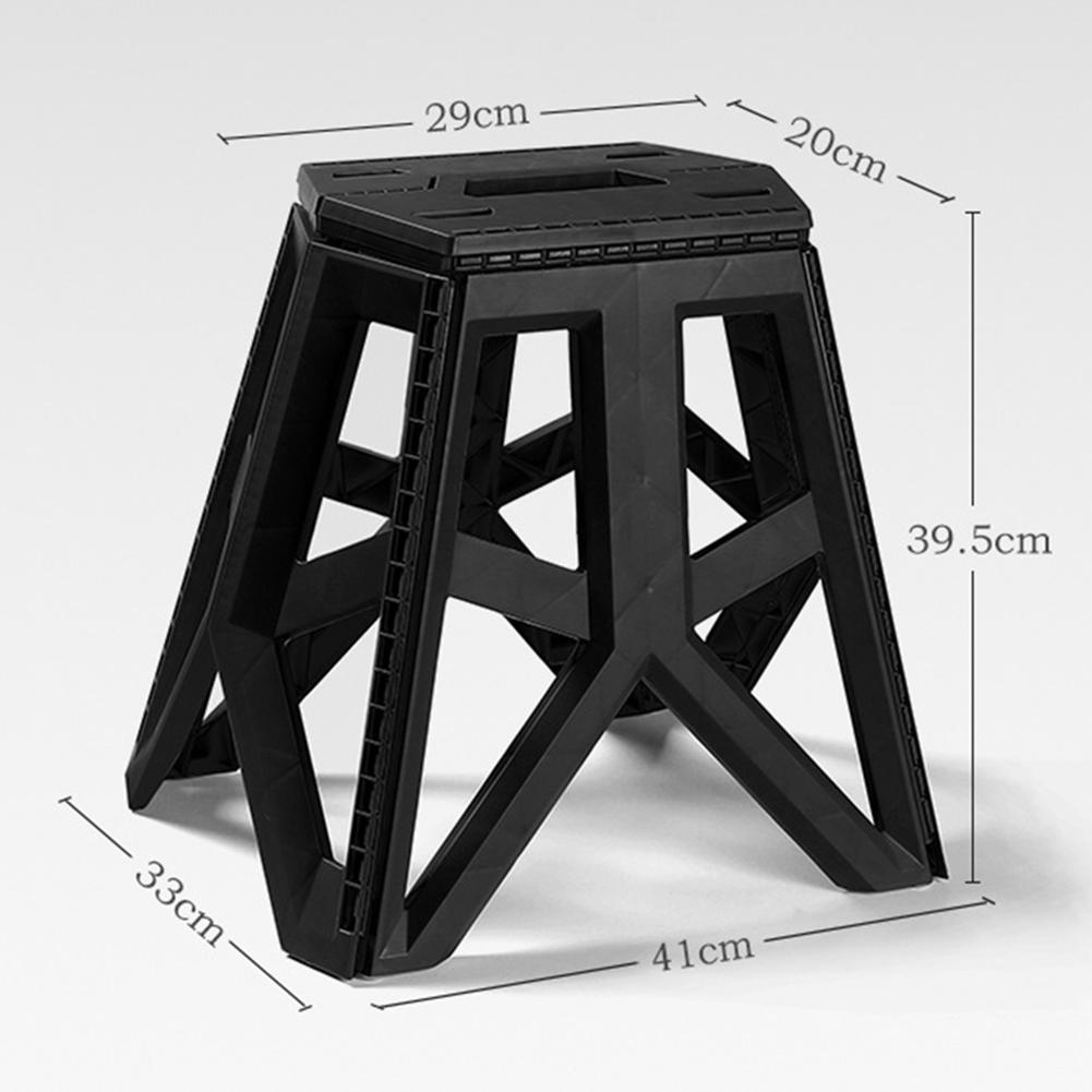 Outdoor Portable Folding Stool High Load-bearing Handle Design Fishing Stool Square Stool Maza