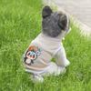 Pet Vest Cartoon Printing Breathable Polyester Panda Pattern Summer Outdoor  Dog T-shirt Doggy Clothes Daily Wear