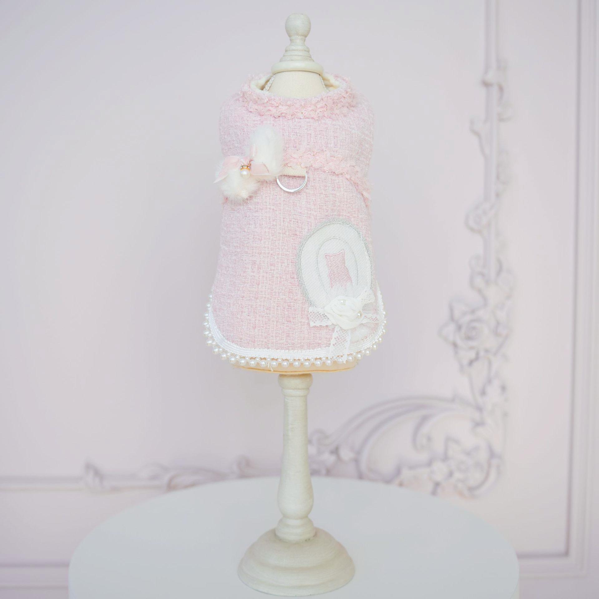 

Осенне-зимняя одежда для кошек, теплая, от кутюр, однотонная, пальто для чихуахуа, роскошная одежда для маленьких собак XS