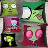 I-Invader Z-Zim Throw Pillow Case For 55x55cm 40x40cm 45x45cm 50x50cm 30x30cm Square Office Pillowship Cover
