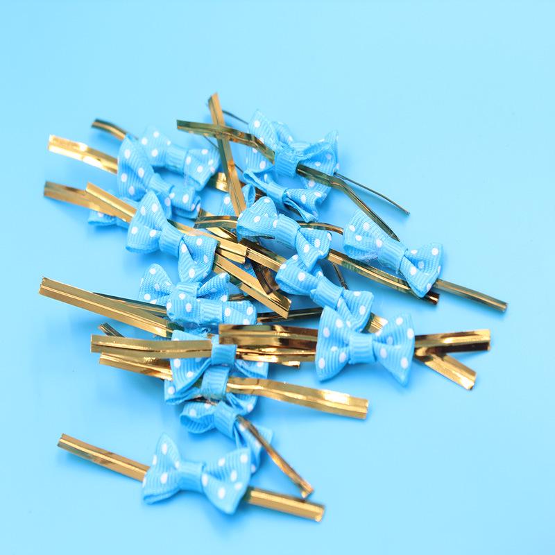 Bow Tie Twist Tie for Packaging: Lollipop, Pastry, Biscuit, Bread Bag Sealing Wire