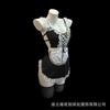 Night To Deep Sex Lingerie Sexy Suspender Lace Seduction Maid Costume Lace Up Naughty Maid Character Uniform