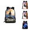 The Legend Of Zelda Student Backpack Durable Waterproof And Trendy For Kids