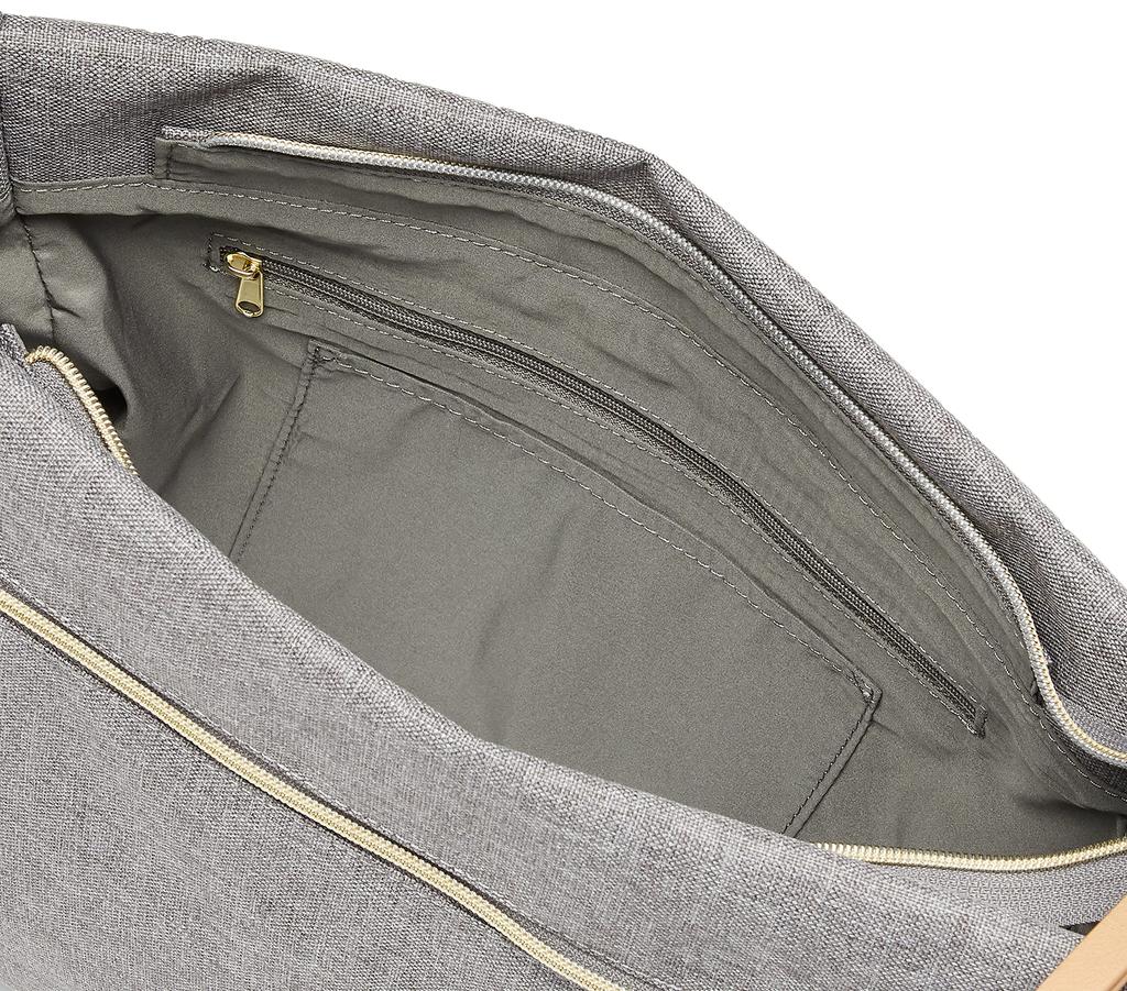 Shoulder Bag 10 Pockets Classic Heathered Poly CLP GTH2522Z Gray [Anello Grande]