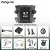 9.7 Inch Touch Screen For Toyota Highlander 2 XU40 2007 - 2013 Car Radio Video Multimedia Player No 2 Din Autoradio Android 14