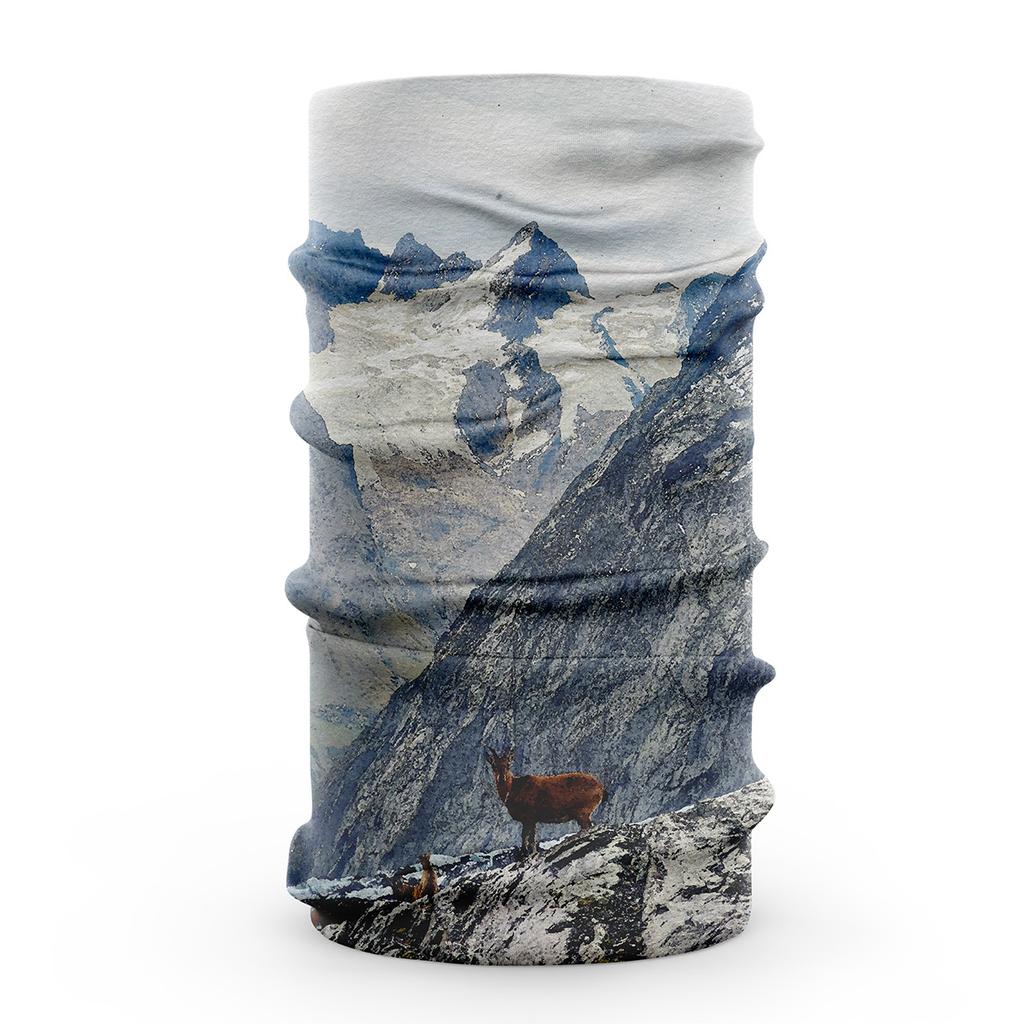 3D vizuální efekty Hladší ledové hedvábí Tkanina Obličejová bandána Šátek Prachotěsný Nákrčník Prodyšný Unisex Turistika Cyklistika Pokrývka hlavy