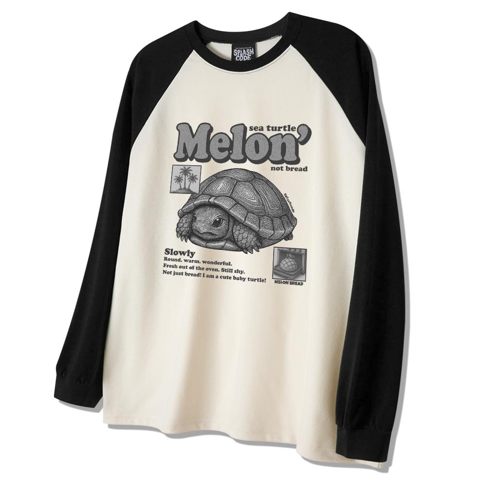 Seupeullaesikodeu Raglan Long Sleeve Cream - Melon Bread