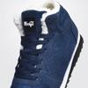 Scarpe invernali da coppia in cotone caldo da uomo, stivali da neve alti leggeri, taglia 48, stivaletti caldi antiscivolo, scarpe da esterno