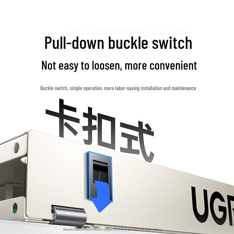 Ugreen 1U 12-Core ODF Fiber Optic Distribution Frame