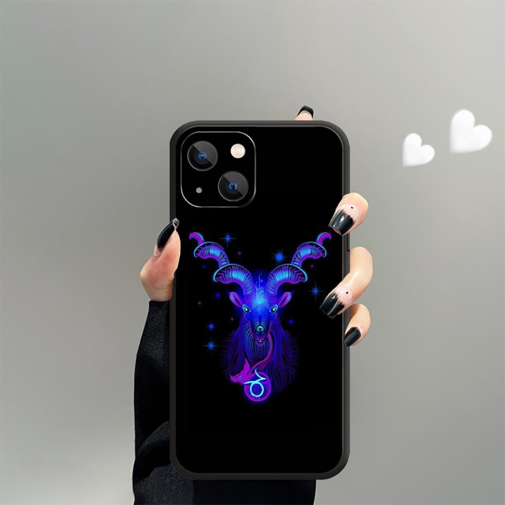 Pouzdro na telefon s konstelacemi Zvěrokruhu pro iPhone Samsung Galaxy Redmi Xiaomi Note S A 16 15 14 13 12 11 20 21 22 23 53 54 Pro Plus Ultra Silikonový kryt