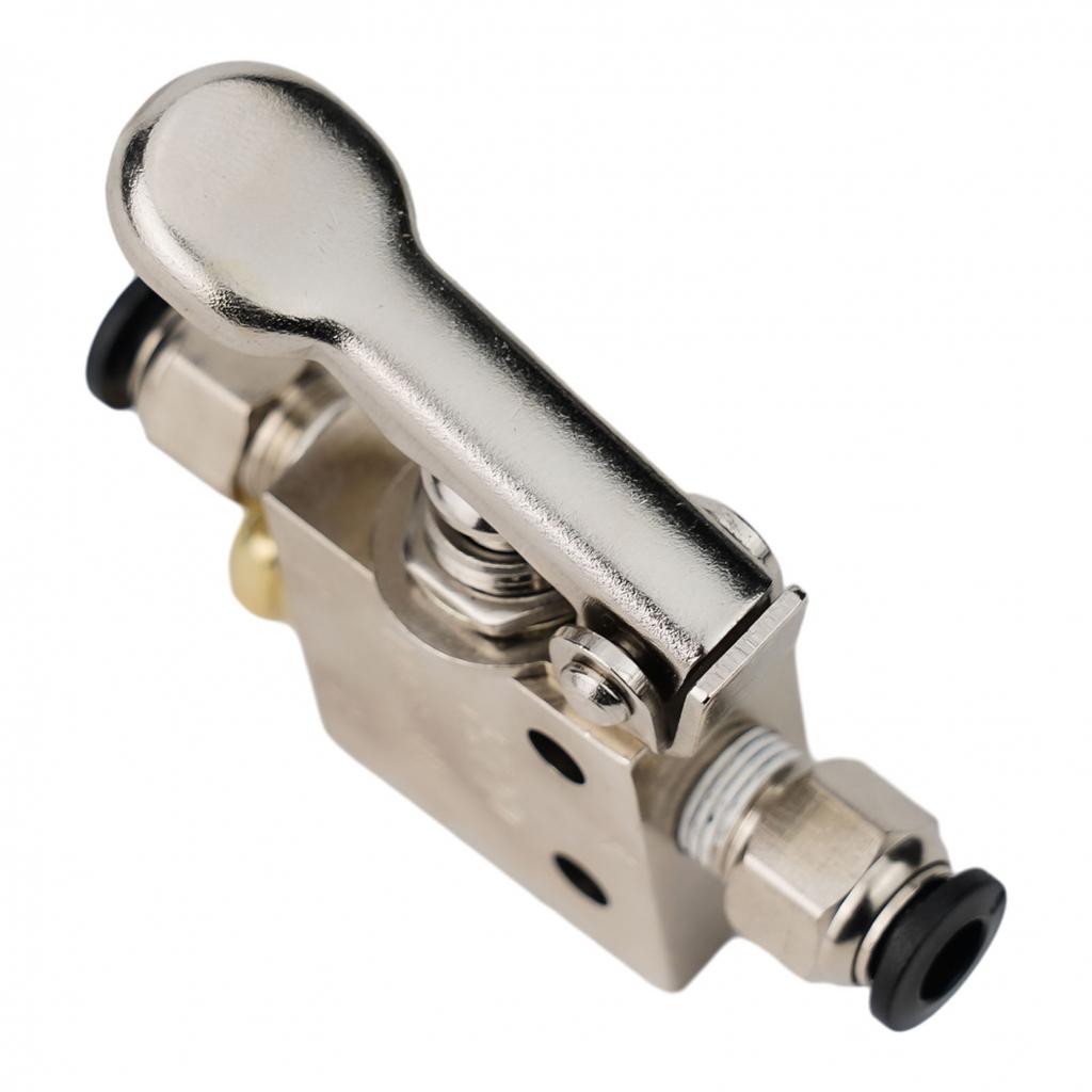 2 Position 2 Position Mechanical Valve 3 Way 6mm Connector