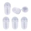 5Pcs Portable Fish Lure Fishing Baits Cage Conjoined Basket Feeder Holder Tackle Split Swim Feeder Basket Fishing Tool
